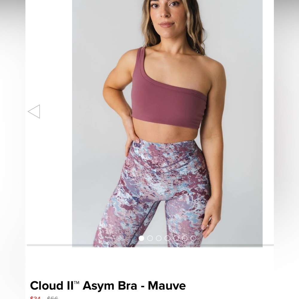 Cloud II Asym Bra - Mauve